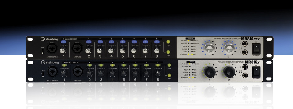 Steinberg MR816CSX Firewireオーディオインターフェース